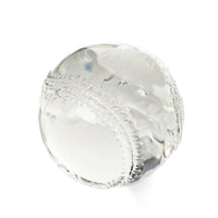 STEUBEN Crystal Baseball Paperweight