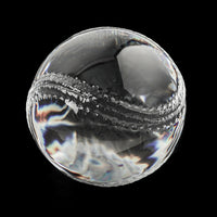 STEUBEN Crystal Baseball Paperweight