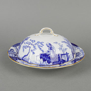ROYAL CROWN DERBY Mikado Covered Muffin Dish