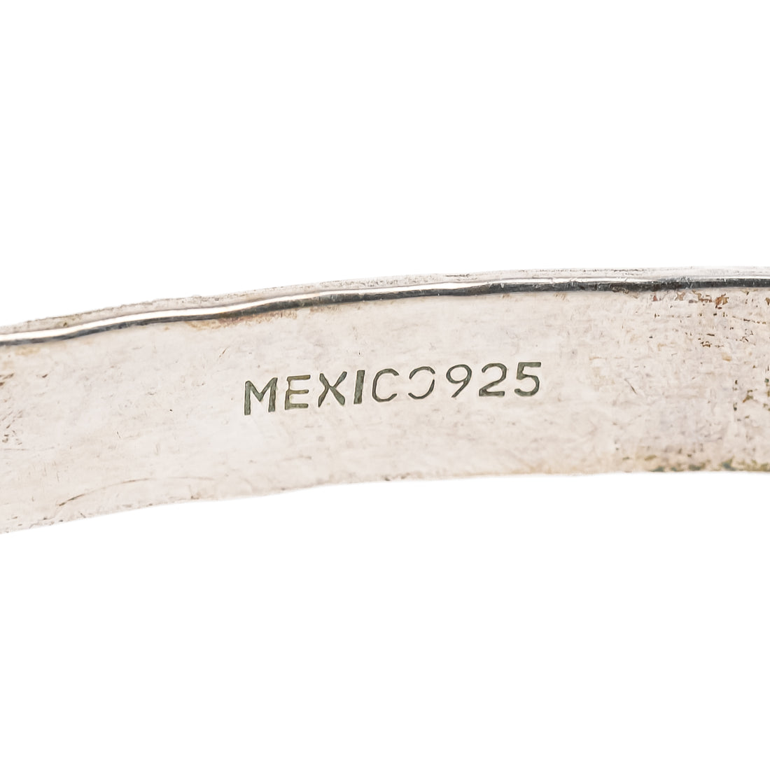 Sterling Hammered Torque Necklace