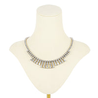 SHERMAN Necklace - Clear Rhinestone