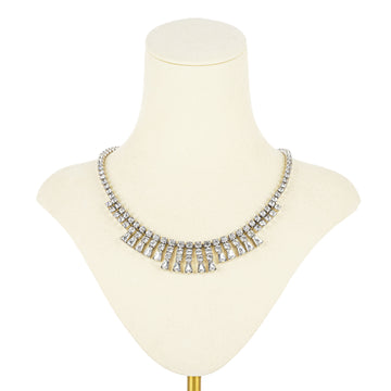 SHERMAN Necklace - Clear Rhinestone