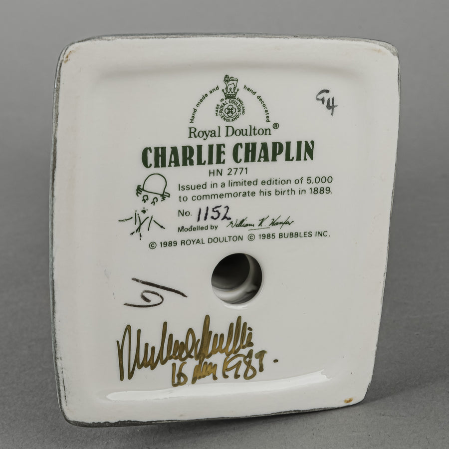 ROYAL DOULTON Figurine Charlie Chaplin HN 2771