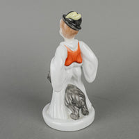 HEREND Figurine Shepherd Boy With Puli Dog 5483  Traditional