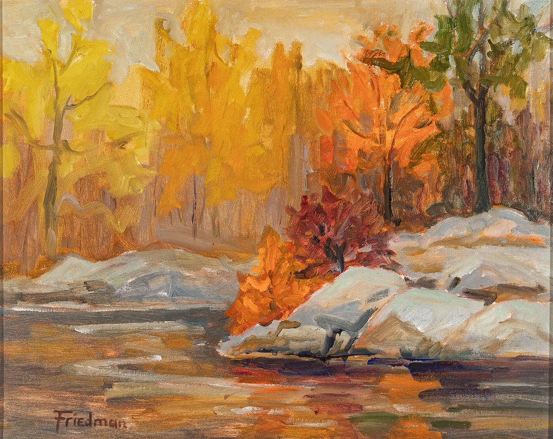 Sylvia Friedman (Canadian 1923-2012) Autumn Landscape