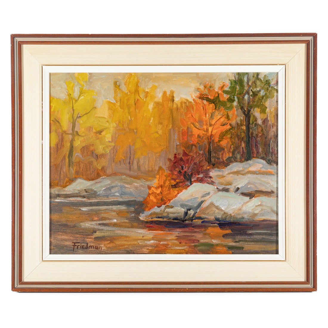 Sylvia Friedman (Canadian 1923-2012) Autumn Landscape