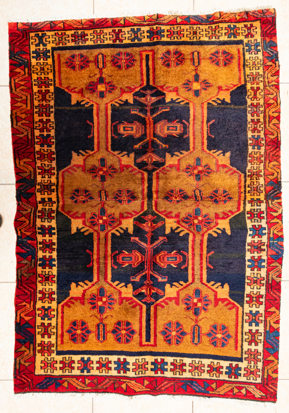 Hand Knotted Wool Sarab Persian Rug