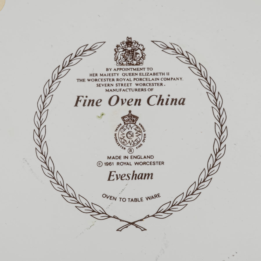 ROYAL WORCESTER Evesham Round Covered Casserole