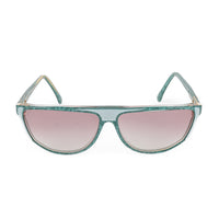 FENDI Vintage Green Flat Top Sunglasses