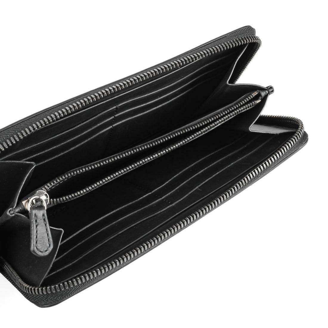 BERLUTI Paris Brown Leather Zip Around Wallet