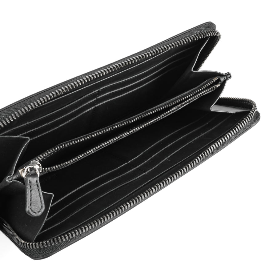 BERLUTI Paris Brown Leather Zip Around Wallet