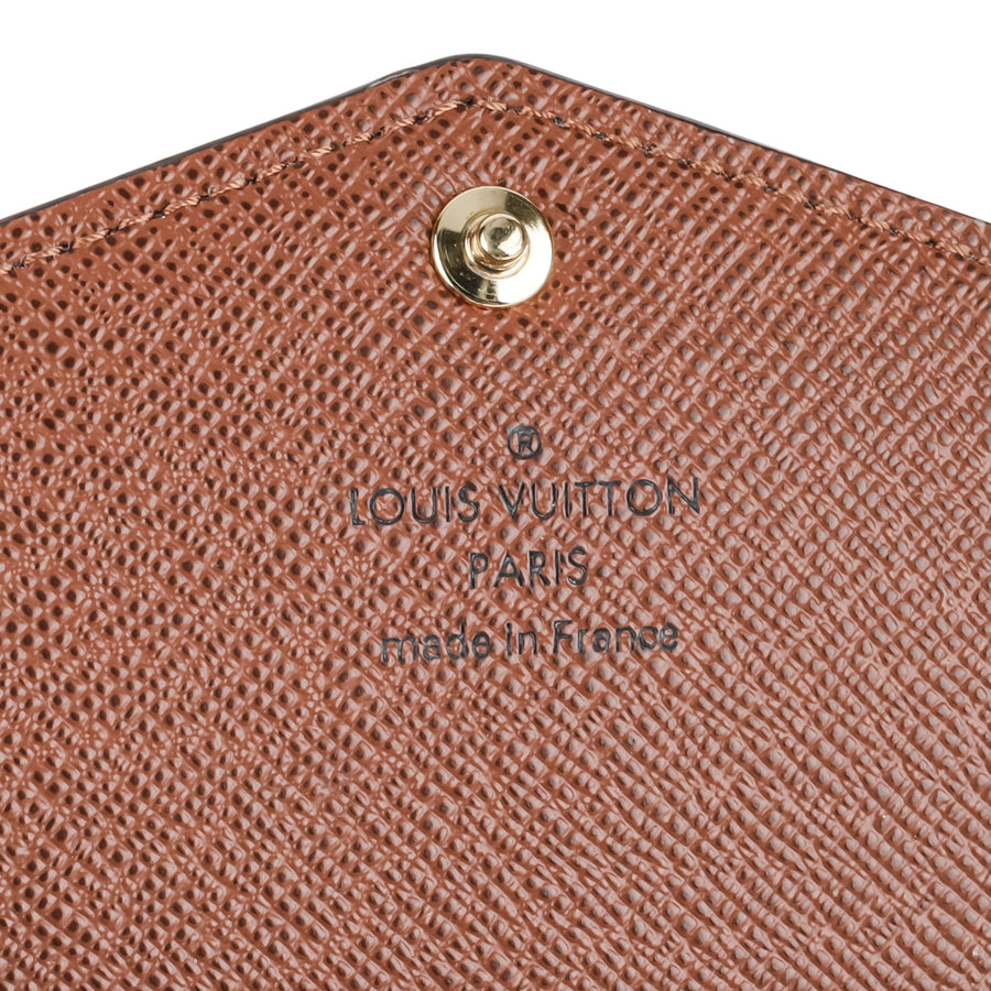 LOUIS VUITTON Monogram Canvas Sarah Wallet