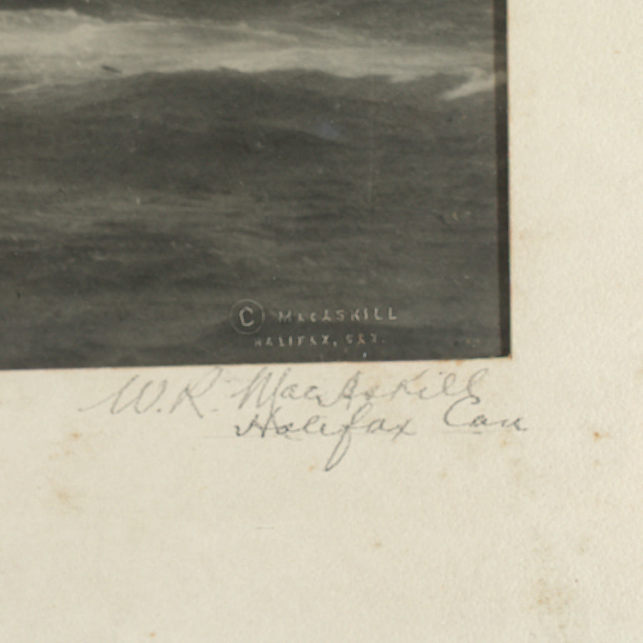 Wallace R. MacAskill (Canadian, 1887-1956) "Bucking To Windward"