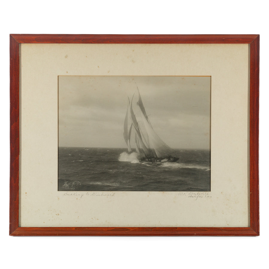 Wallace R. MacAskill (Canadian, 1887-1956) "Bucking To Windward"