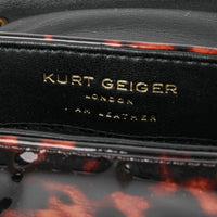 KURT GEIGER Mini Kensington Bag - Dark Brown Tortoise