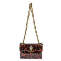 KURT GEIGER Mini Kensington Bag - Dark Brown Tortoise