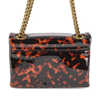 KURT GEIGER Mini Kensington Bag - Dark Brown Tortoise