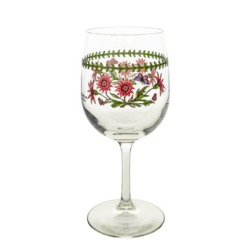PORTMEIRION Botanic Garden Glass Wine Glasses Set Of 4
