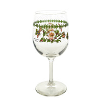PORTMEIRION Botanic Garden Glass Wine Glasses Set Of 4
