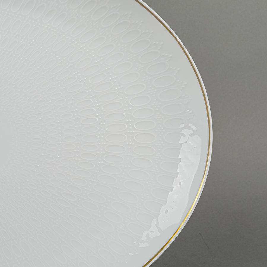 ROSENTHAL Romance Gold Band Serveware 3pcs