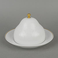 ROSENTHAL Romance Gold Band Covered Butter Dish