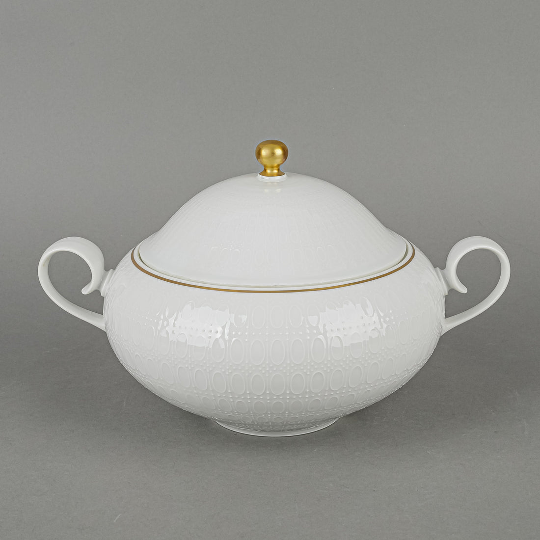 ROSENTHAL Romance Gold Band Covered Serving Dish