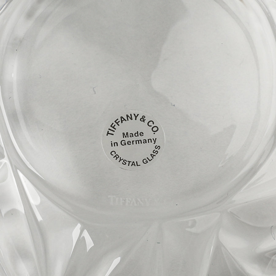 TIFFANY & CO Rock Cut Crystal Bowl