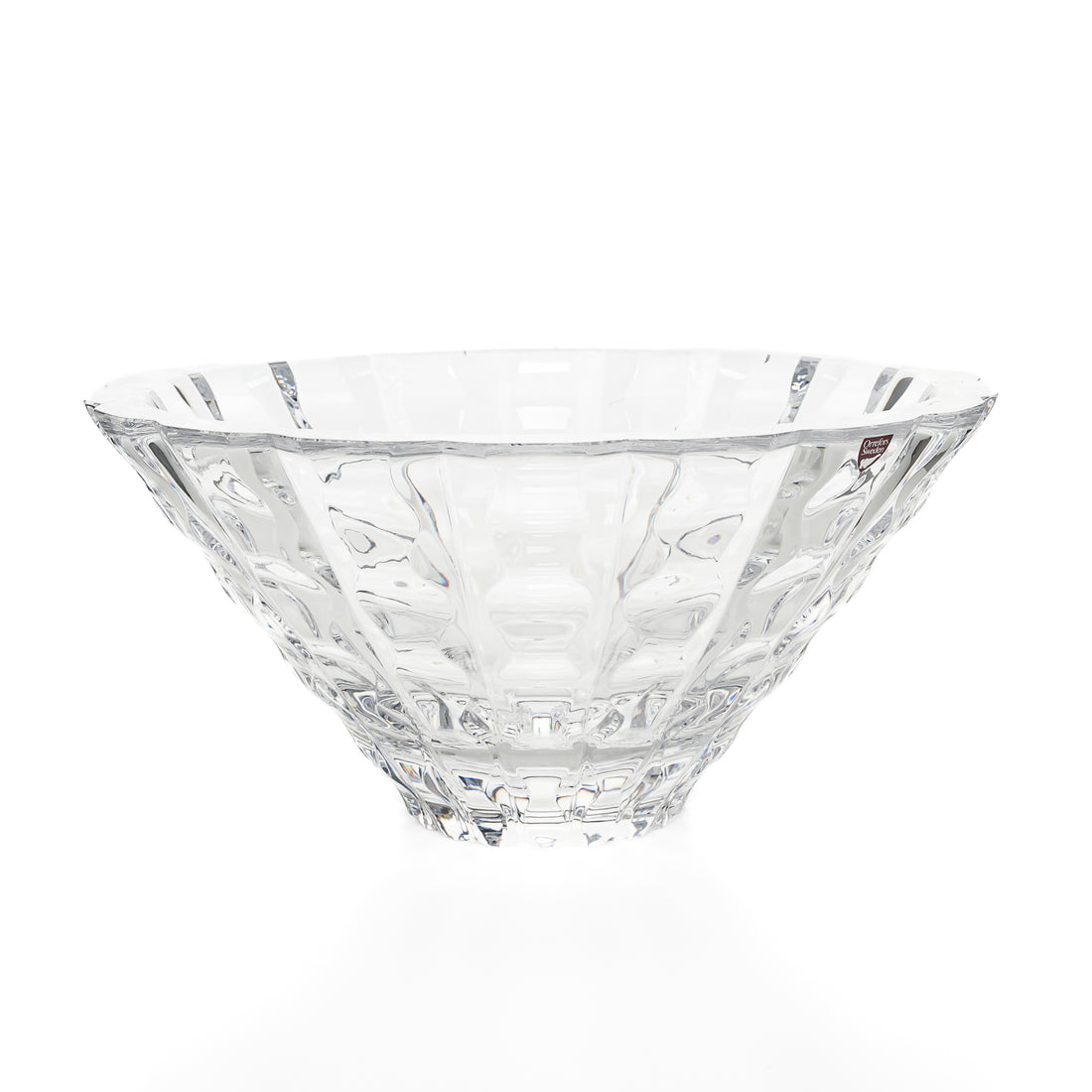 ORREFORS Olle Alberius WAVES Crystal Bowl