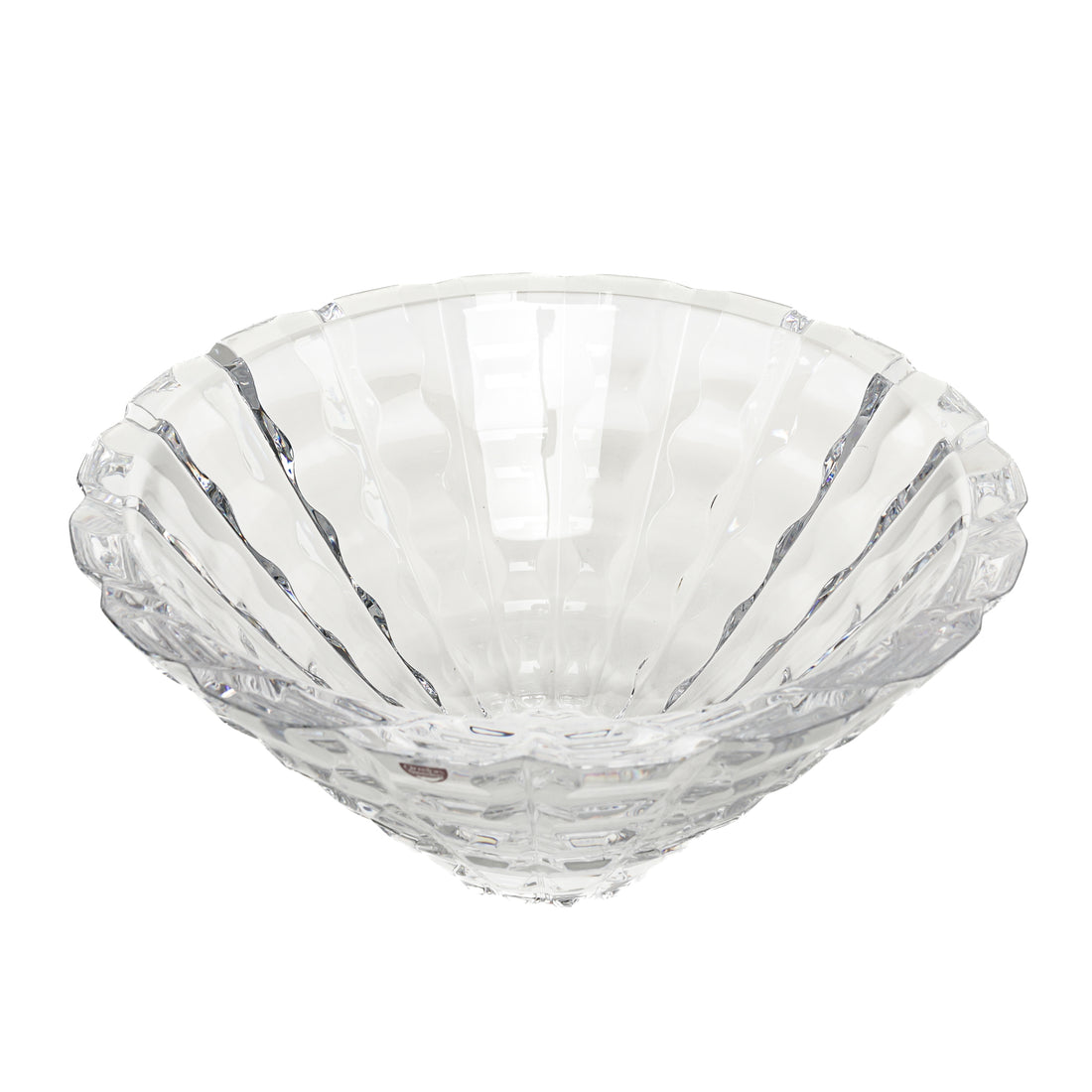 ORREFORS Olle Alberius WAVES Crystal Bowl