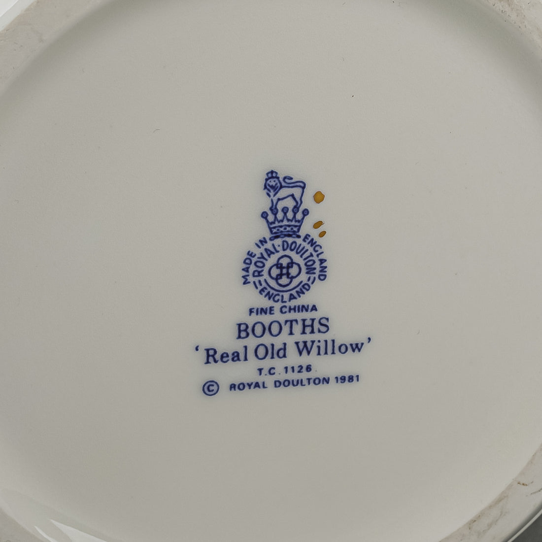 ROYAL DOULTON Booths Real Old Willow Vase