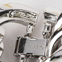 NINA RICCI Silver Tone Link Necklace