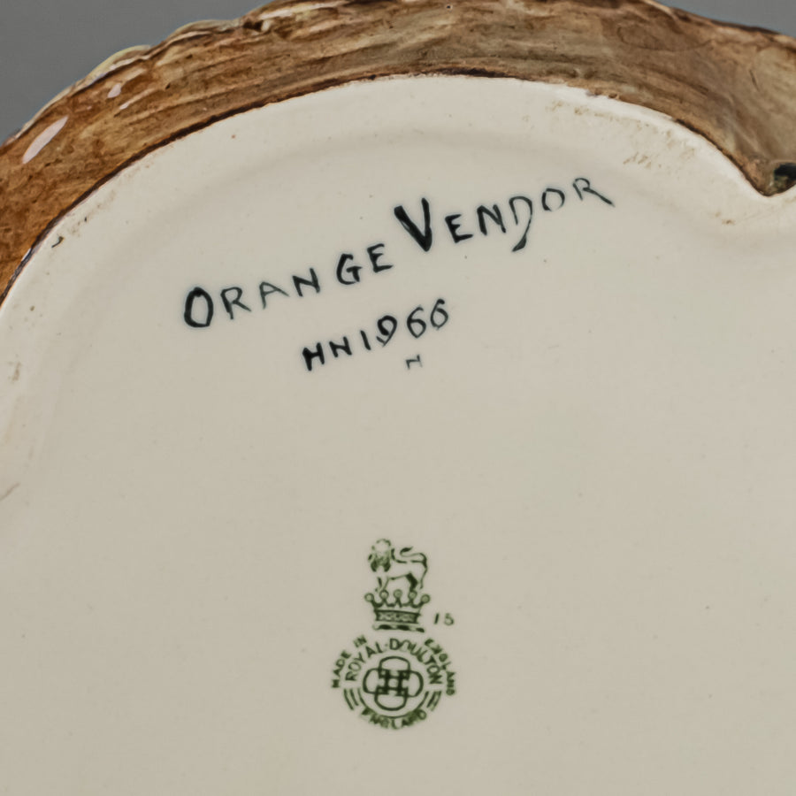 ROYAL DOULTON Fig Orange Vendor HN 1966