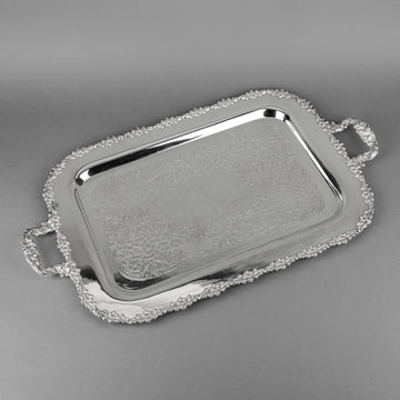 CDN SILVER CO Sheffield Reproduction Silverplate Tray