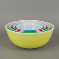 PYREX Primary Colours Nesting Mixing Bowl Set Of 4 Bowls