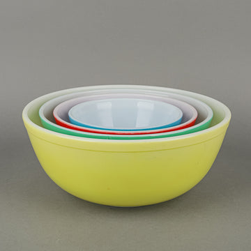 PYREX Primary Colours Nesting Mixing Bowl Set Of 4 Bowls