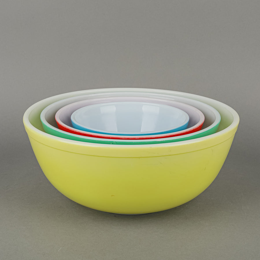 PYREX Primary Colours Nesting Mixing Bowl Set Of 4 Bowls