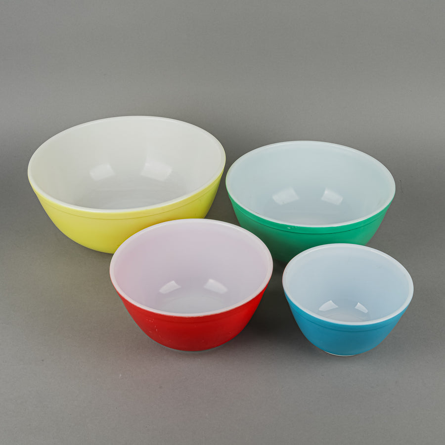 PYREX Primary Colours Nesting Mixing Bowl Set Of 4 Bowls