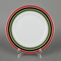 RAYNAUD LIMOGES Salad Plates Set Of 12 - Stripes