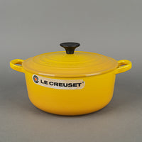 LE CREUSET Enamel Cast Iron Dutch Oven 20cm - Yellow