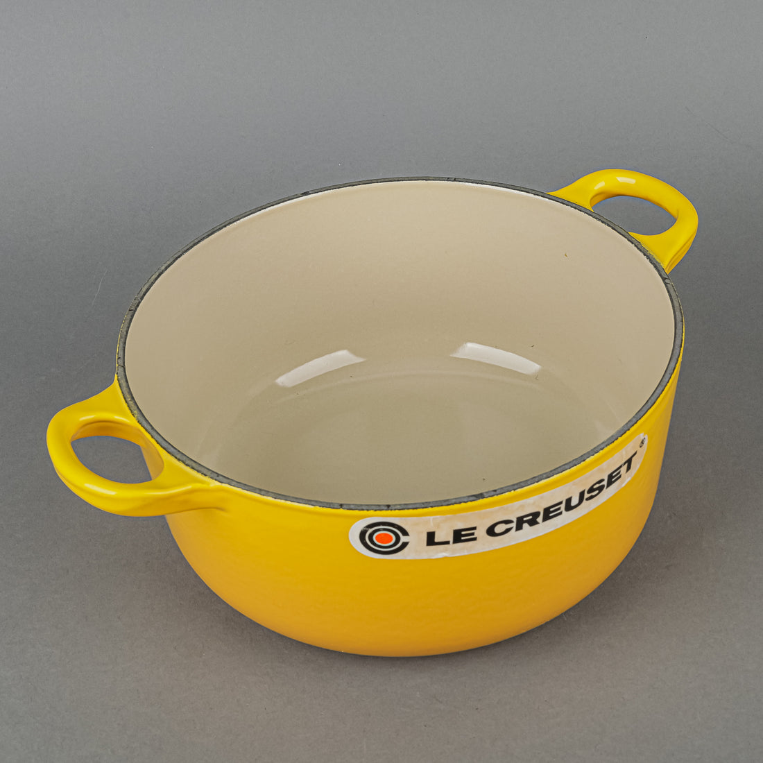 LE CREUSET Enamel Cast Iron Dutch Oven 20cm - Yellow