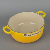 LE CREUSET Enamel Cast Iron Dutch Oven 20cm - Yellow