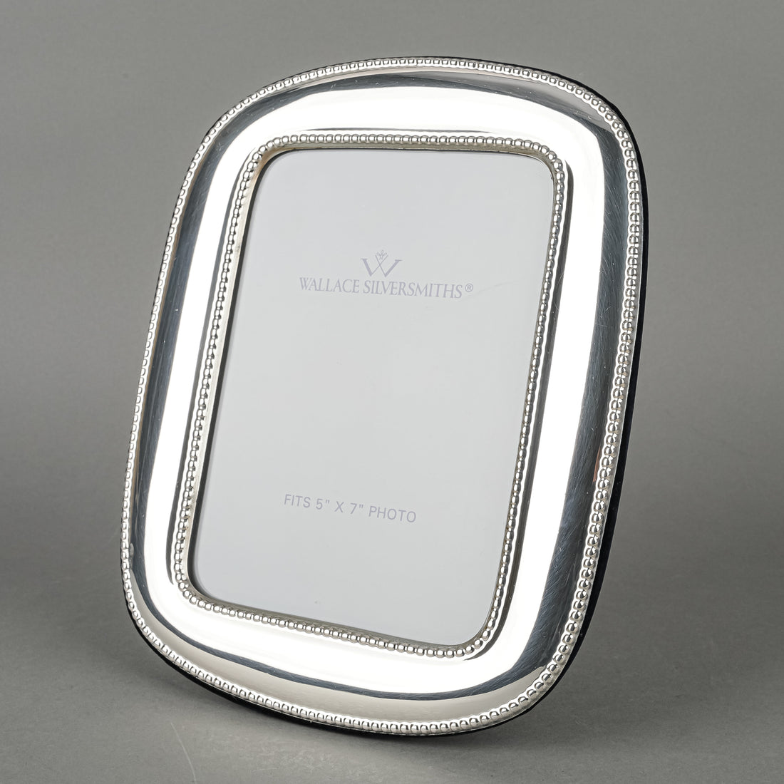 WALLACE Bead Sterling 5x7 Picture Frame