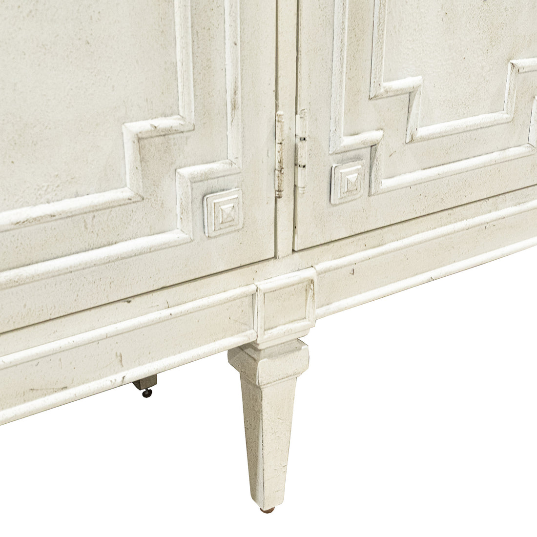 HOOKER Ivory Painted Buffet With Stone Top