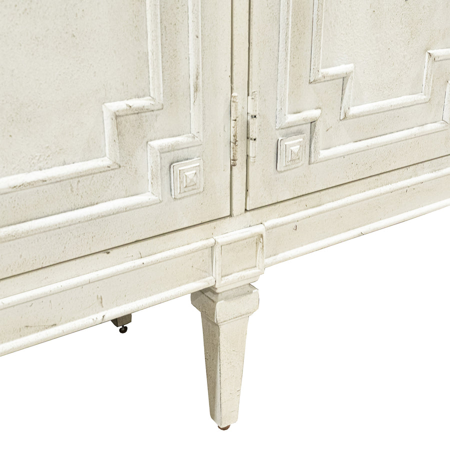 HOOKER Ivory Painted Buffet With Stone Top