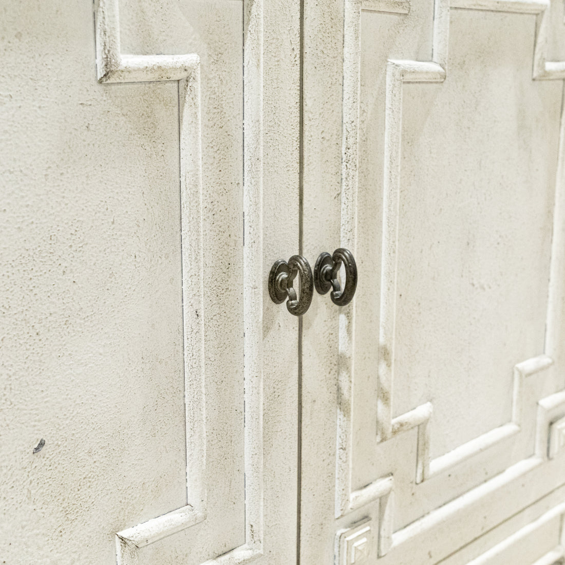 HOOKER Ivory Painted Buffet With Stone Top
