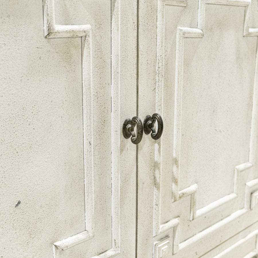 HOOKER Ivory Painted Buffet With Stone Top