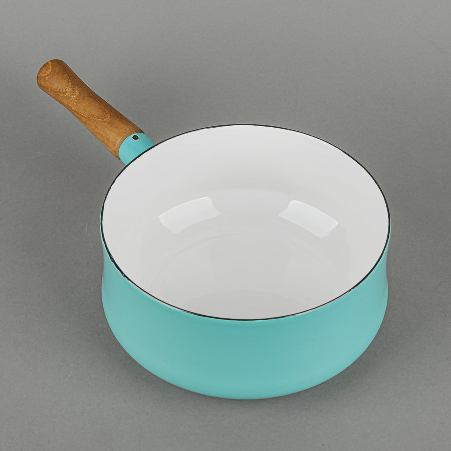 DANSK Kobenstyle Enamel Covered Saucepan - Turquoise