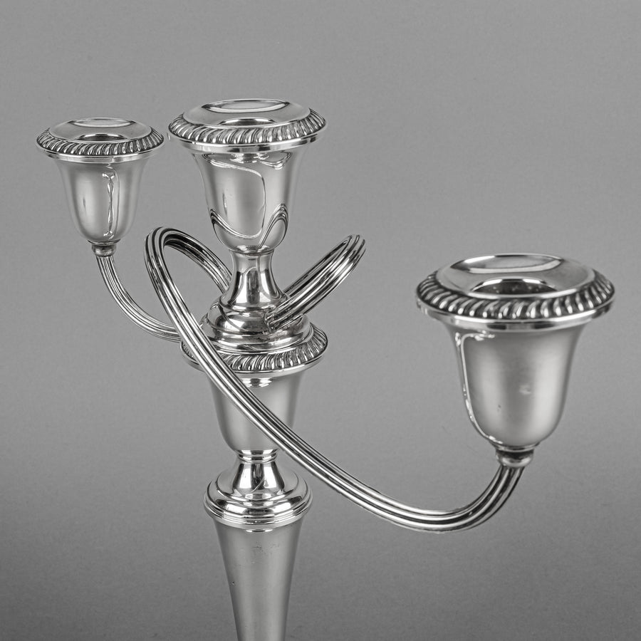 GORHAM Sterling Converitible Candelabras Set Of 2 - 8 Pieces