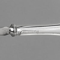 BIRKS Georgian Plain Sterling Handle And Silverplate Serving Spoon