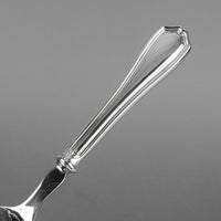 BIRKS Georgian Plain Sterling Handle And Silverplate Serving Spoon